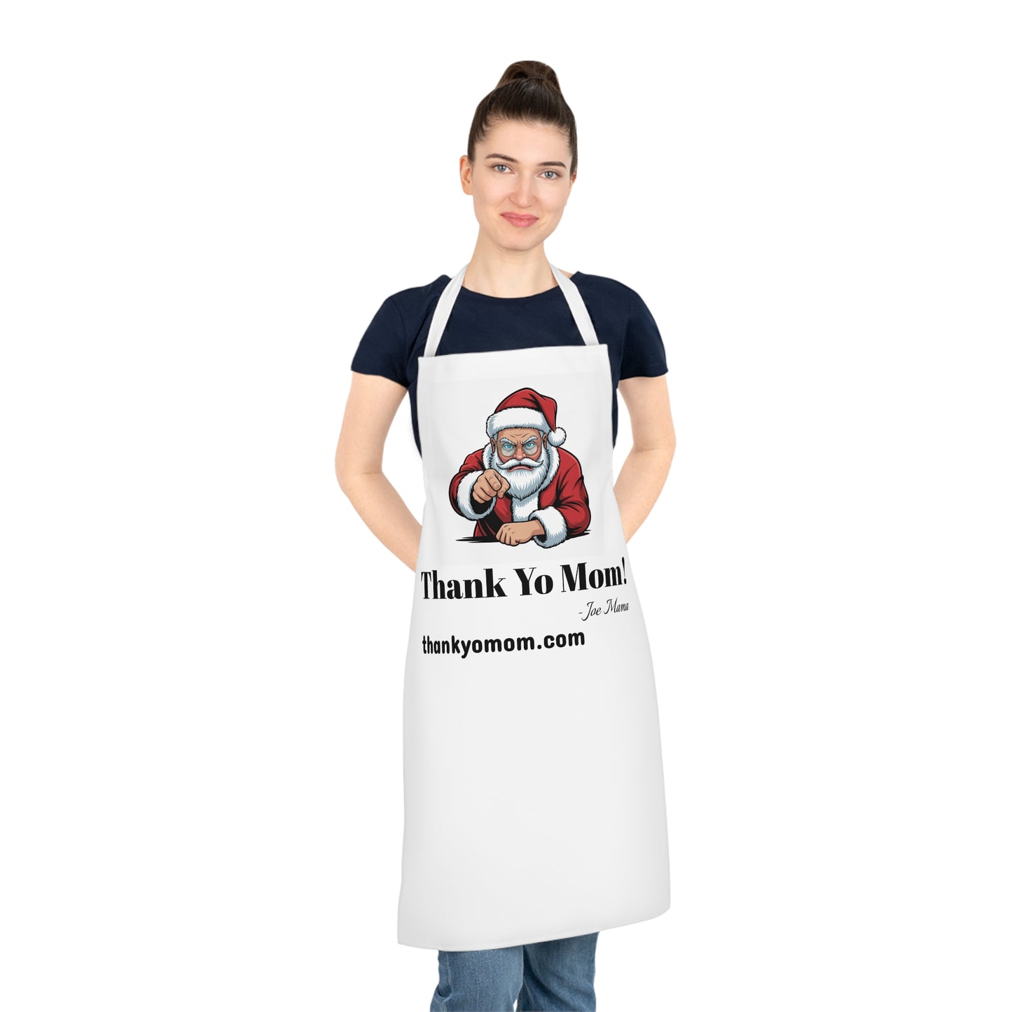 Apron Who is Cooking Christmas Dinner Thank Yo Mom