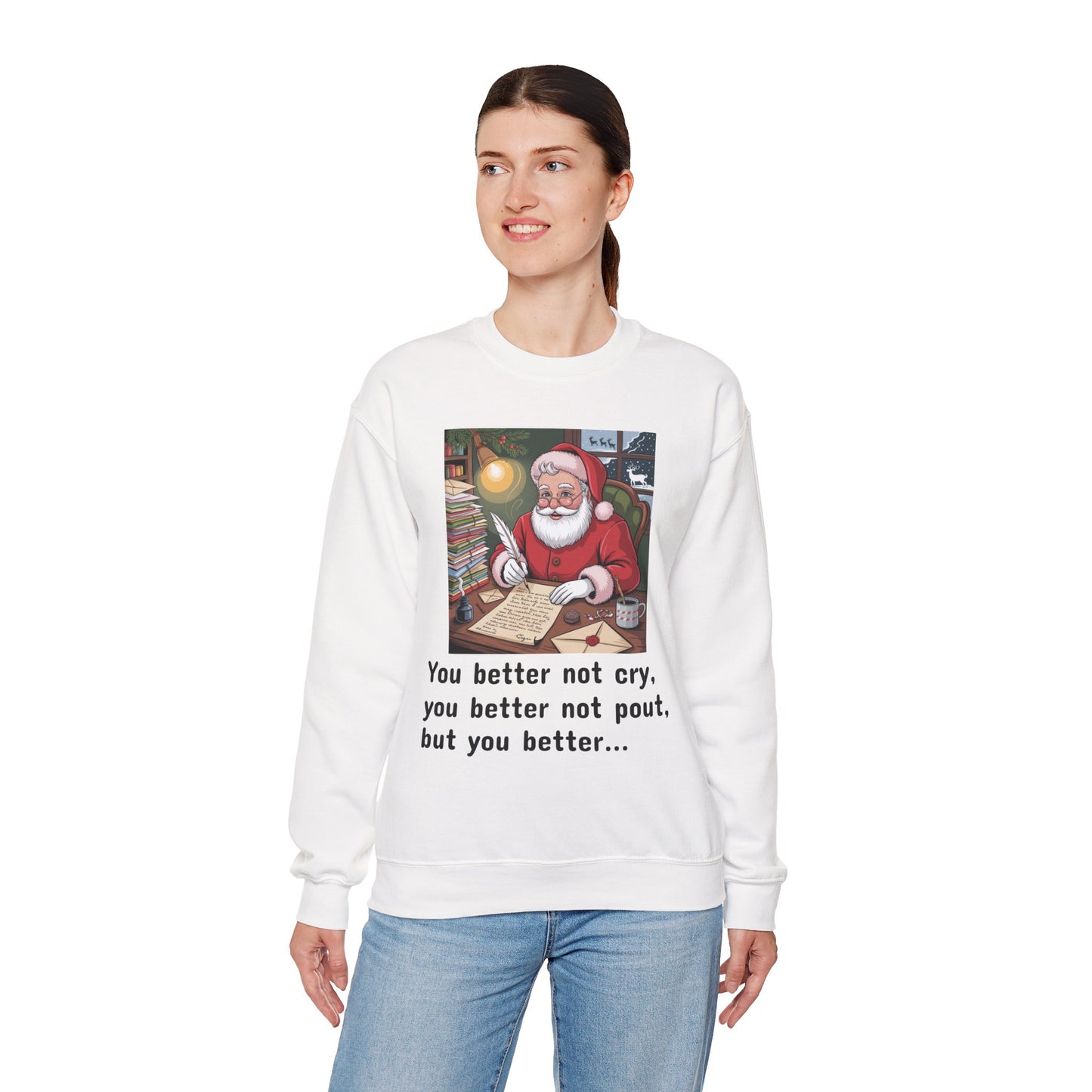 Crewneck Sweatshirt Thank Yo Mom Reminder