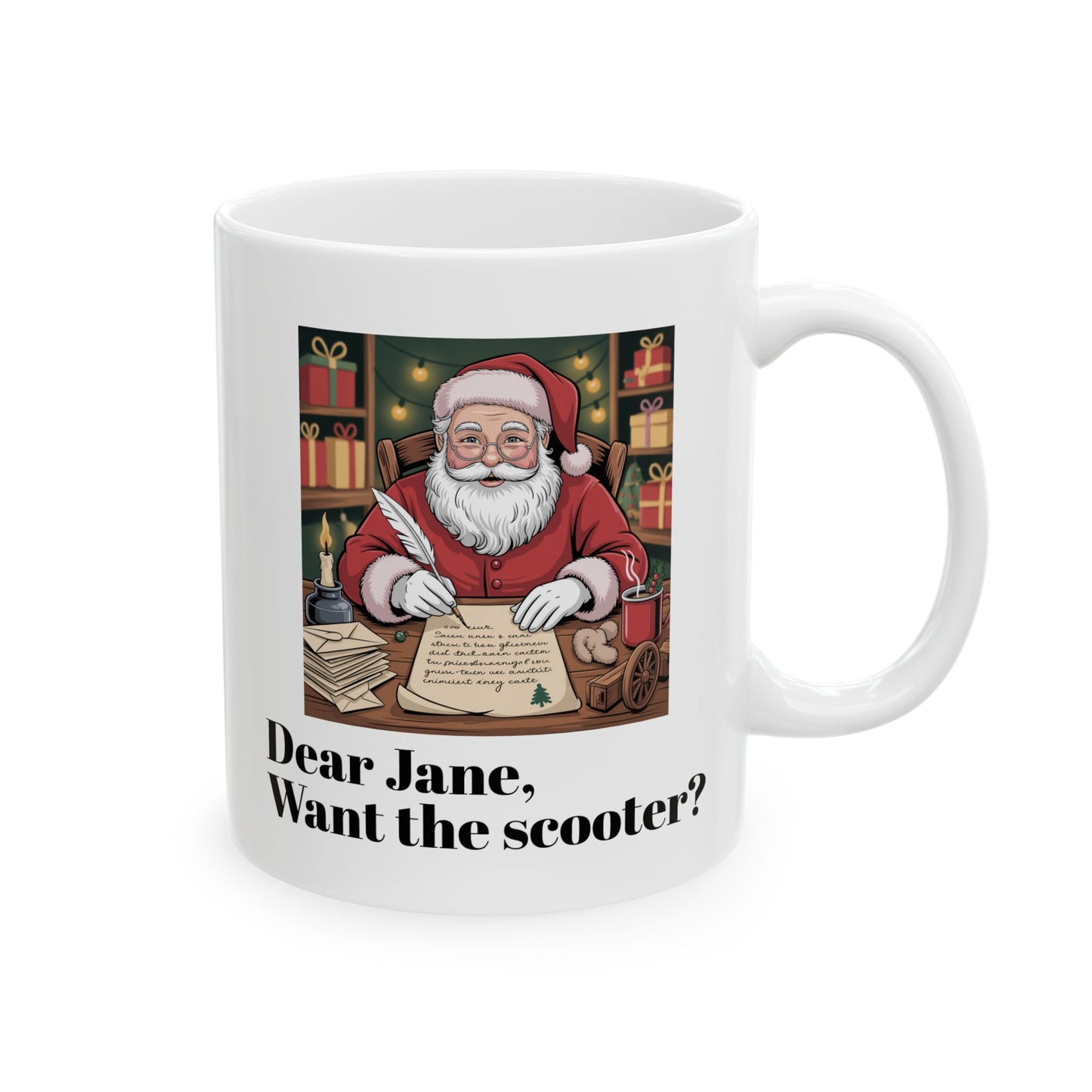 04 Customizable Santa Claus Thank Your Mom Mug