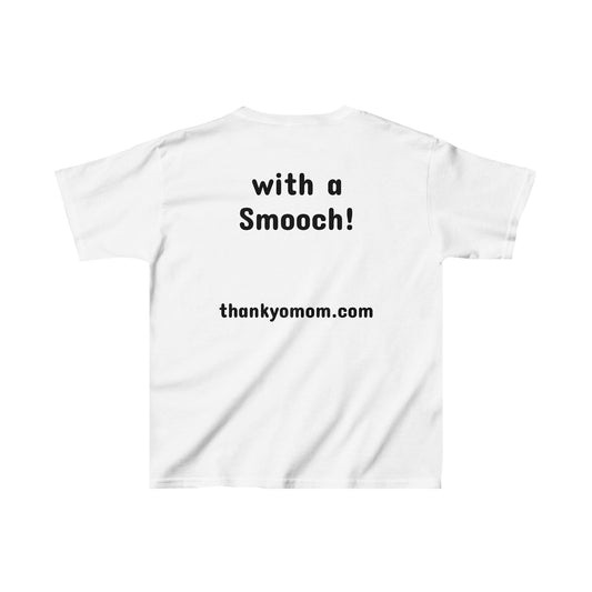 Kids Heavy Cotton™ Tee - with a Smooch!