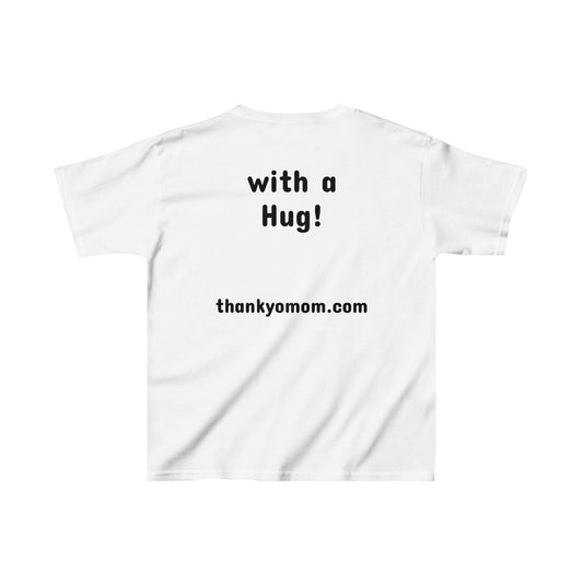 Kids Heavy Cotton™ Tee - with a Hug!