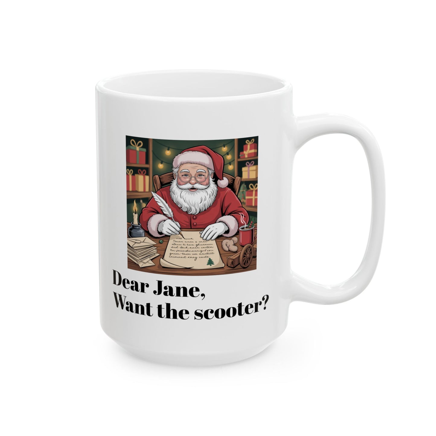 04 Customizable Santa Claus Thank Your Mom Mug
