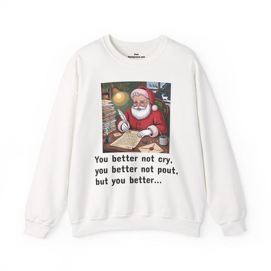 Crewneck Sweatshirt Thank Yo Mom Reminder