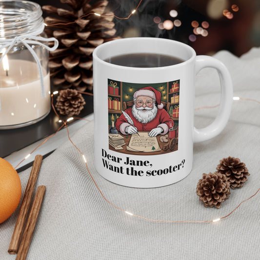 04 Customizable Santa Claus Thank Your Mom Mug